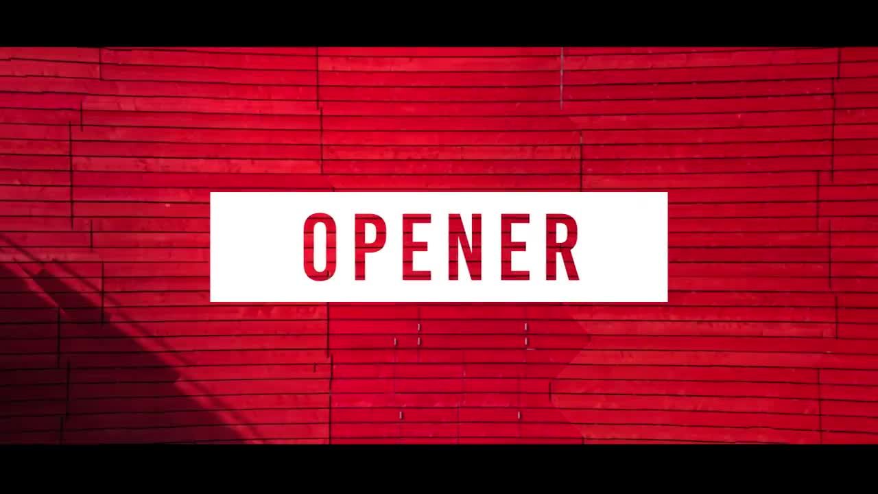 充满时尚动态节奏转场特效素材库精选AE模板