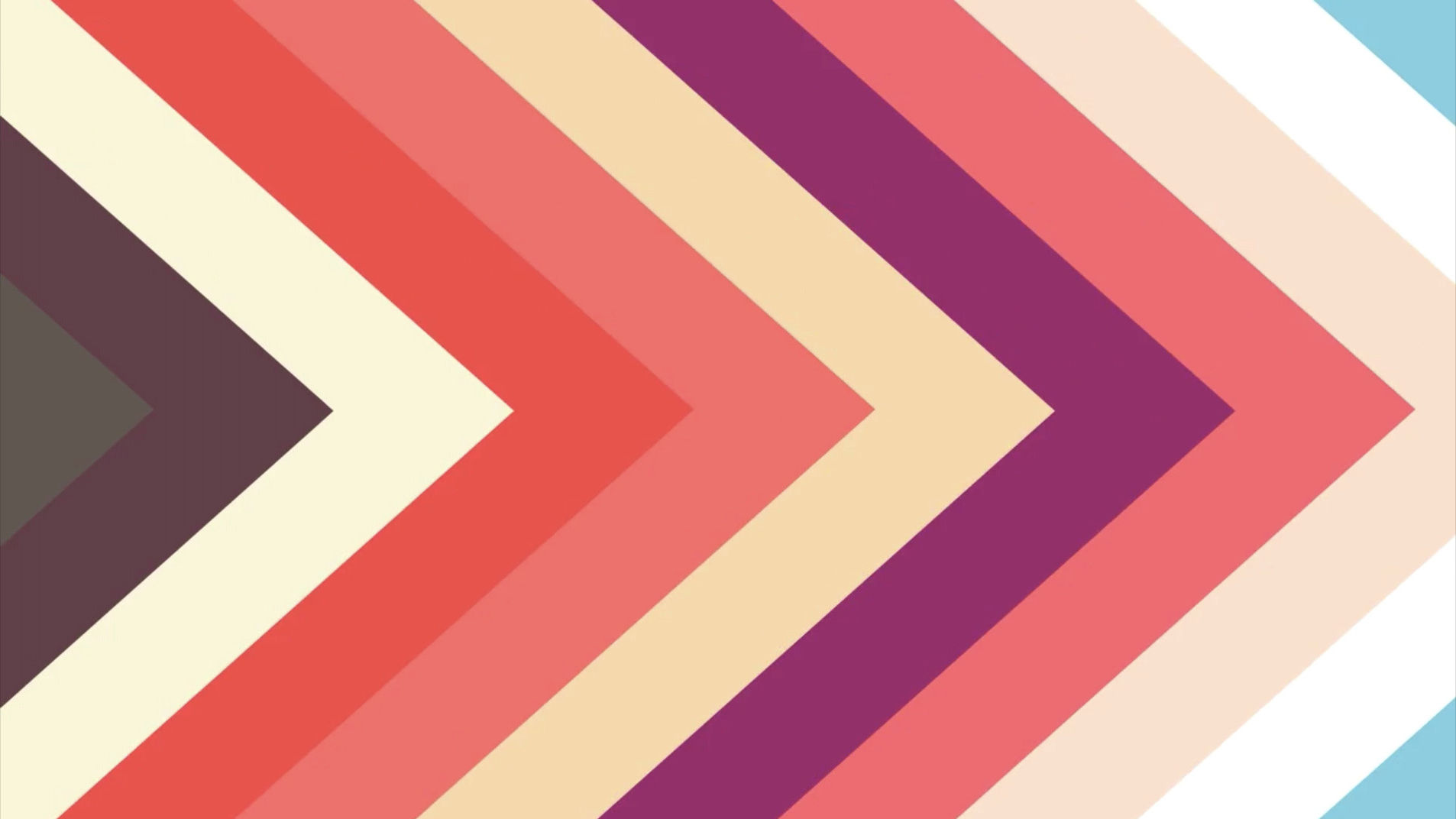 色彩缤纷的时尚箭头转场过渡动画