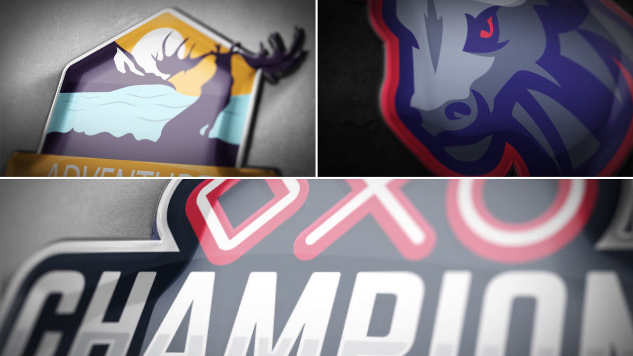 时尚流畅的动态动画徽标素材库精选AE模板