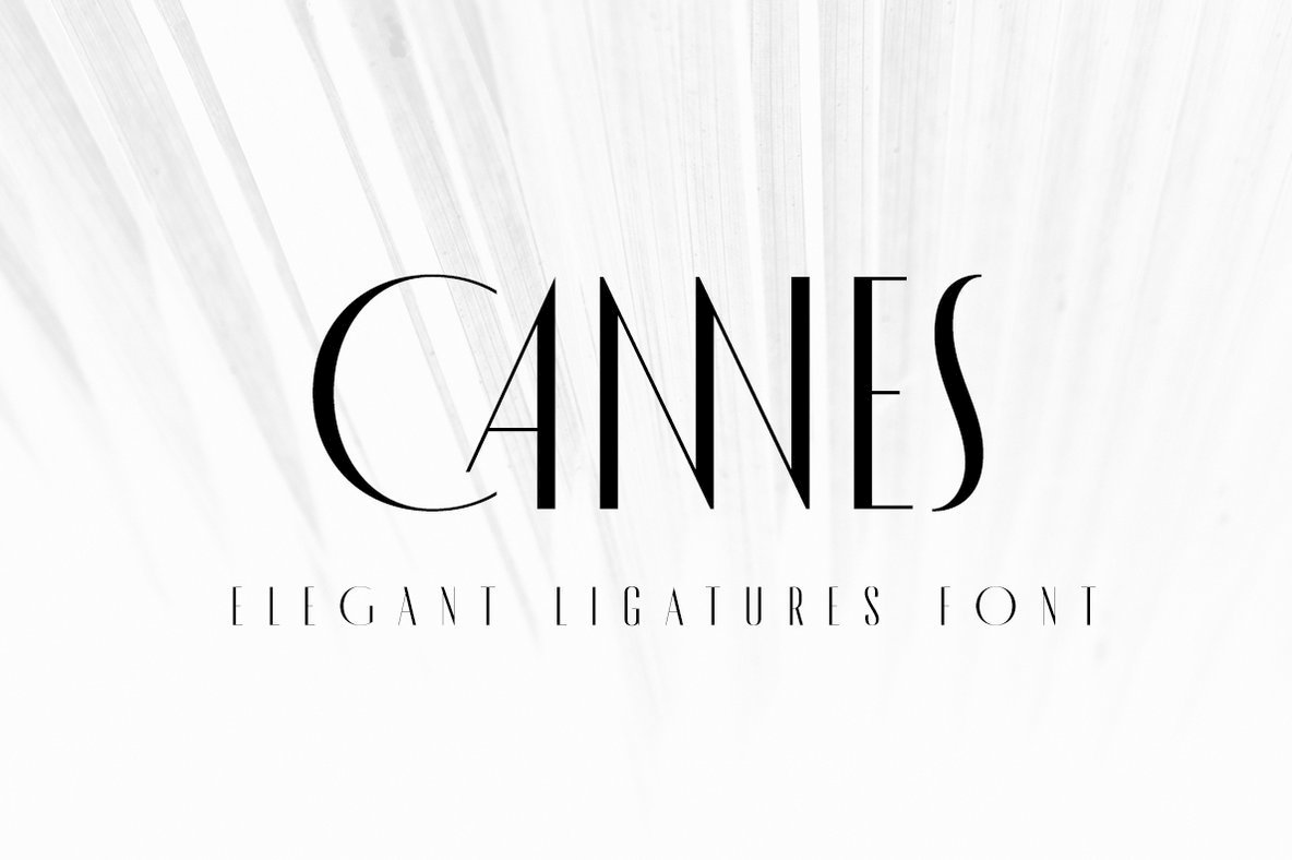 MADE Cannes Font素材之家精选英文字体
