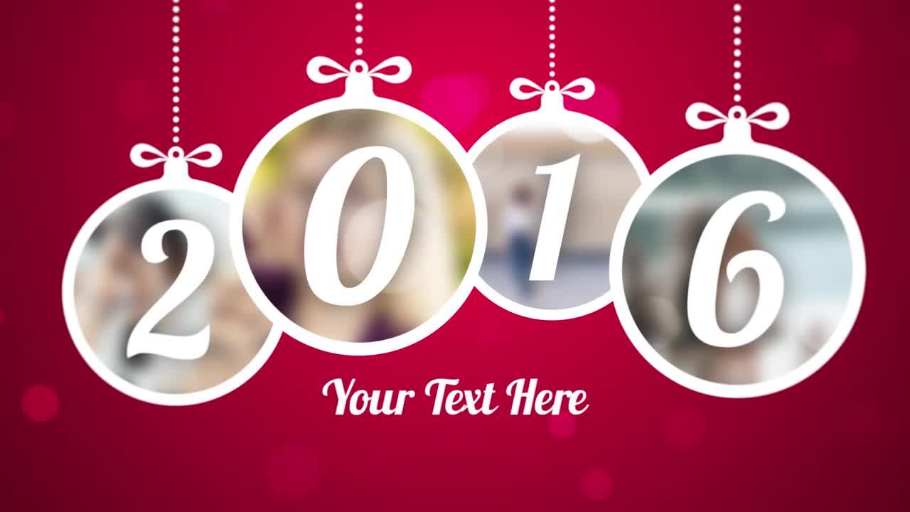 优雅喜庆的昔年幻灯片素材库精选AE模板