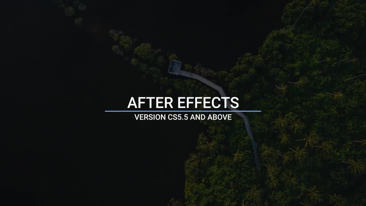 12个下三分之一广播全屏标题素材库精选AE模板