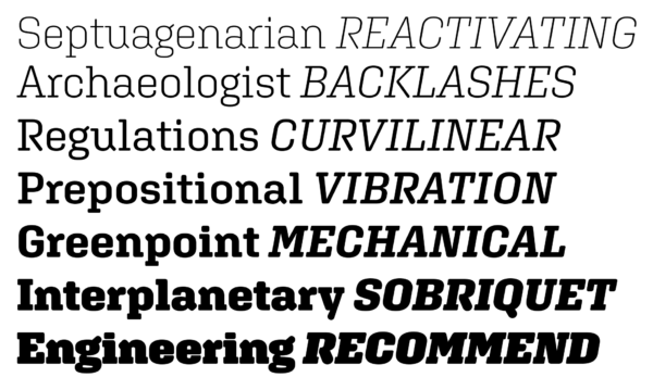 Aglet Slab Font Family插图4