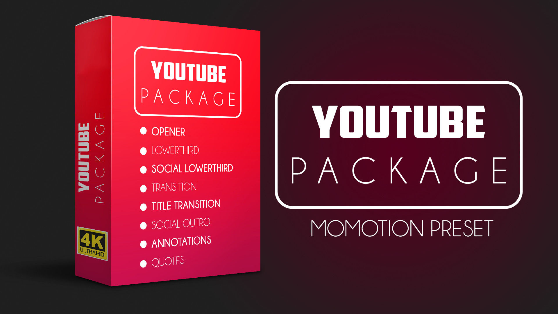 Youtube软件介绍素材库精选AE模板