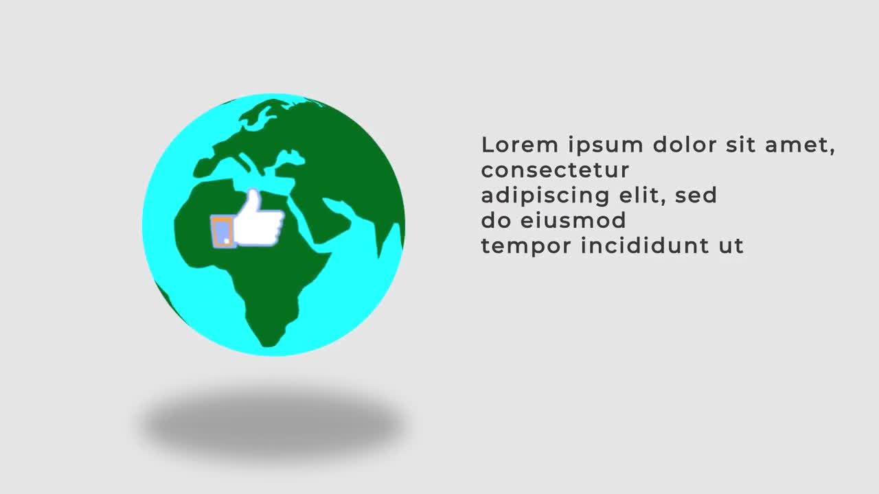 宣传公司服务的AE营销模板