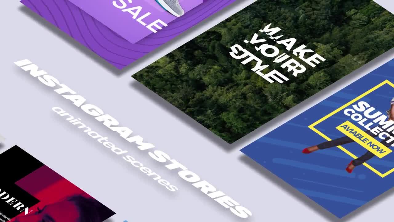 12个照片创意文本动画时尚过渡素材库精选AE模板