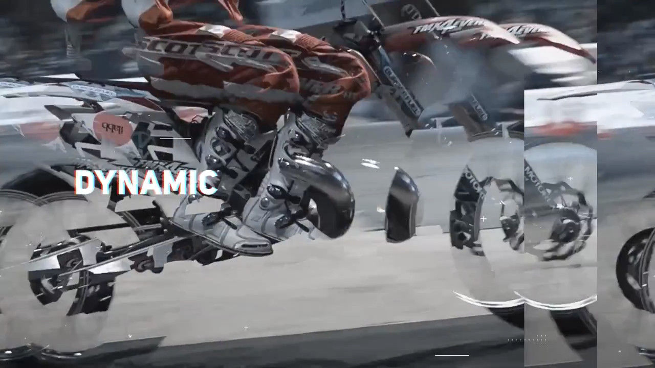 毛刺转场素材库精选pr模板