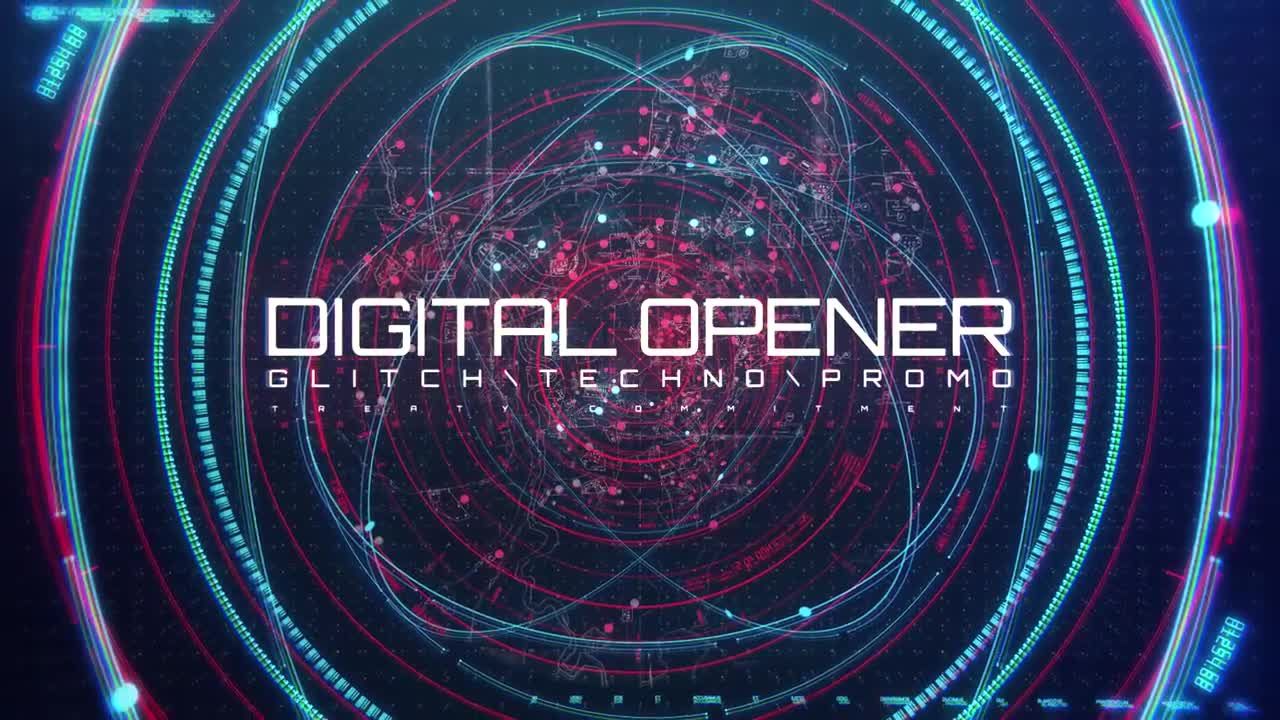 创意炫酷精美未来元素片头素材库精选AE模板