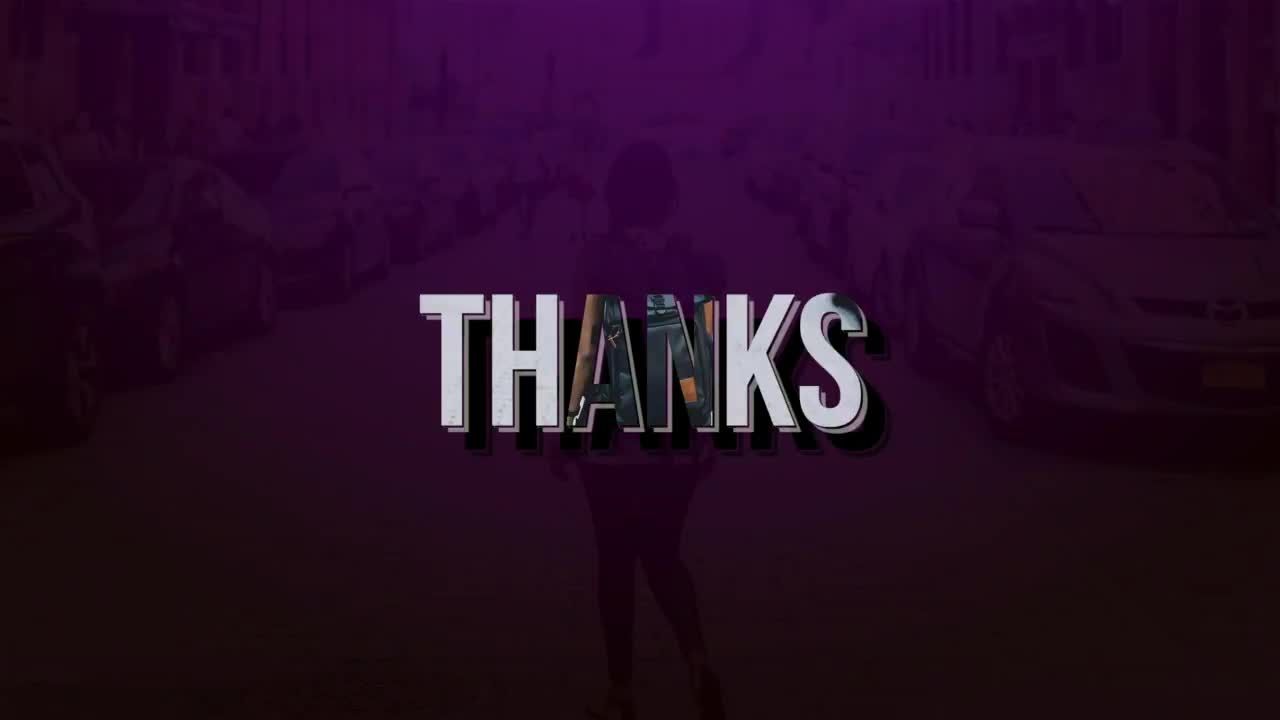 动态文字快速节奏图片展示素材库精选AE模板