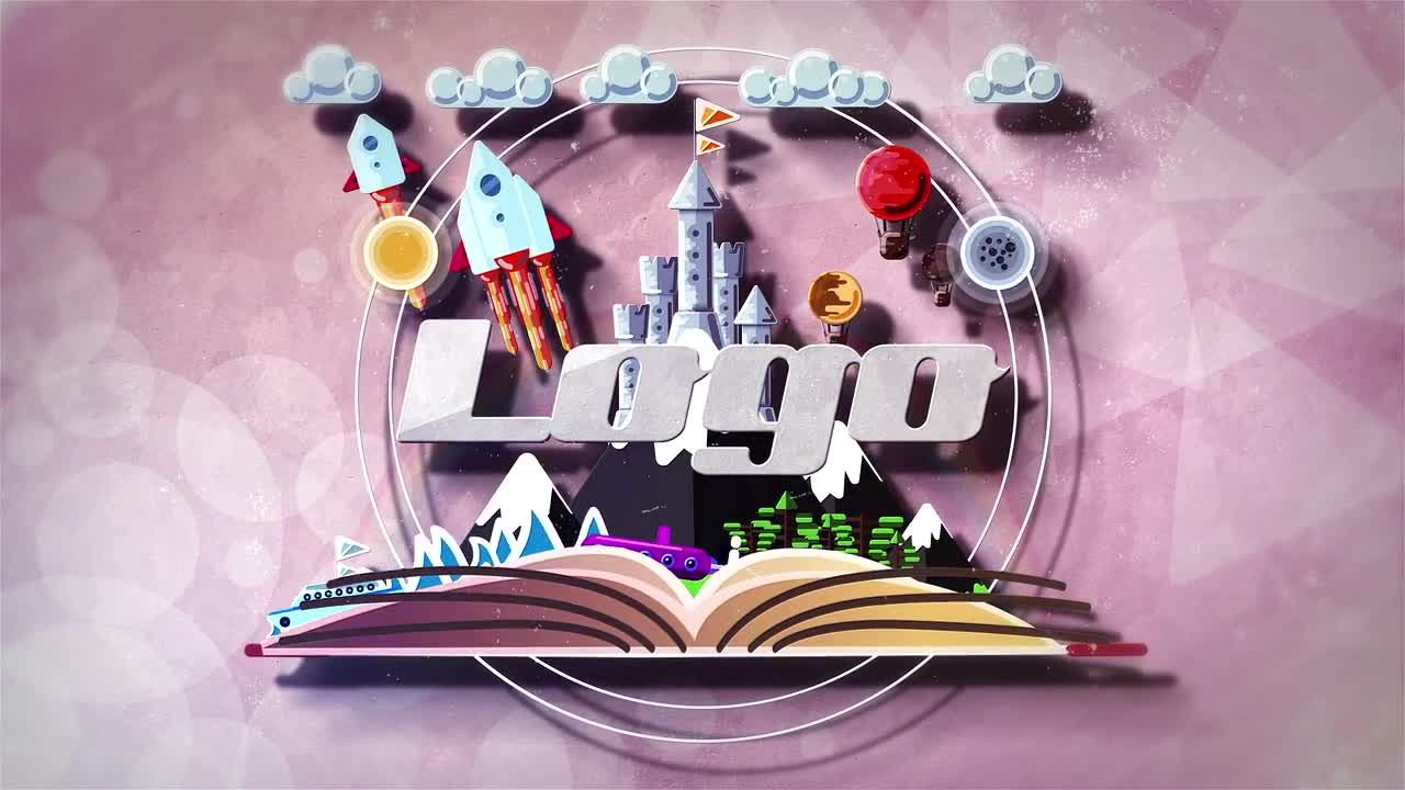 动画风景徽标素材库精选AE模板