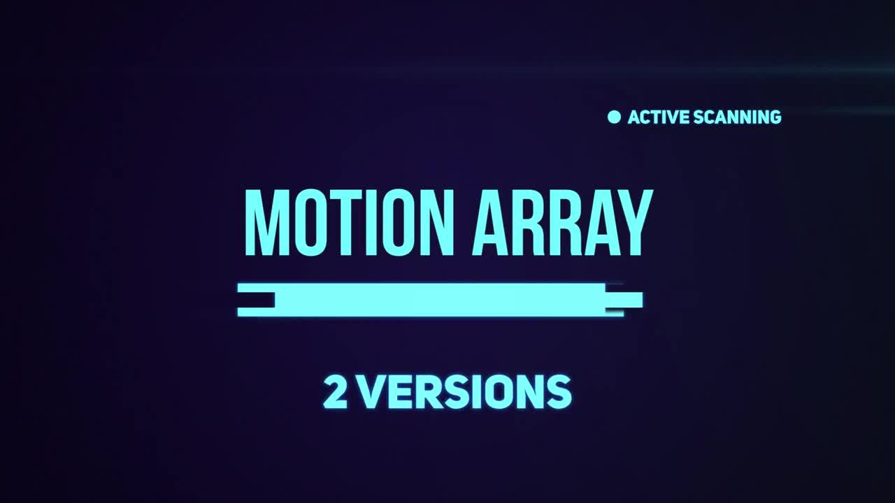 失真扭曲效果logo展示素材库推荐PR模板