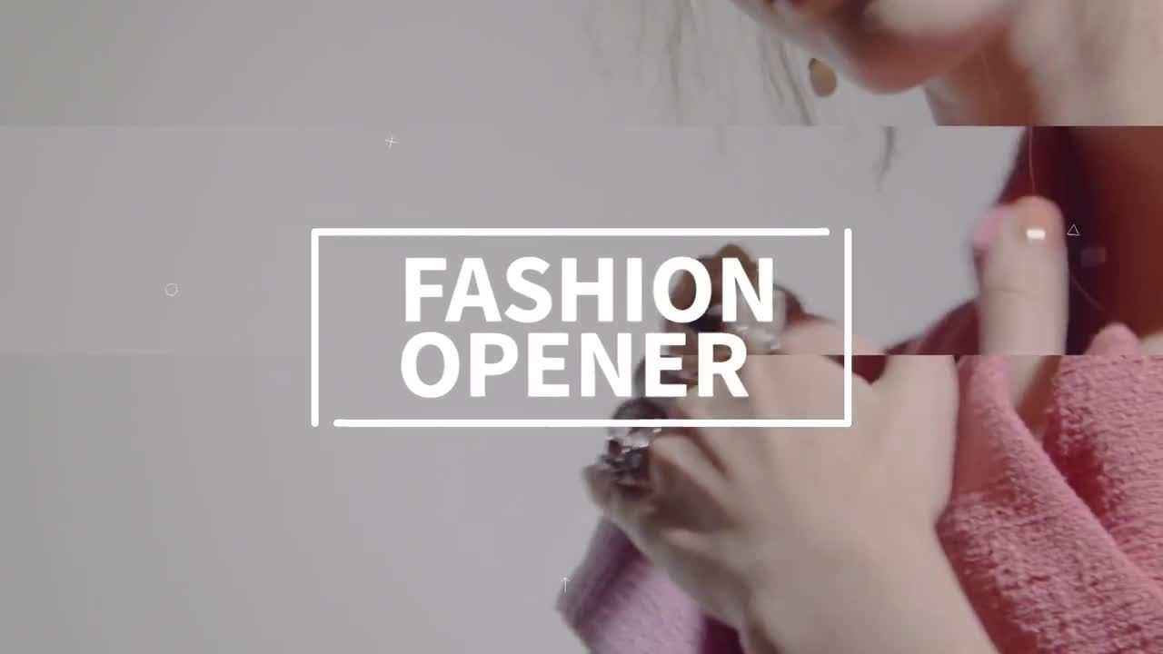 时尚优雅的视频转场素材库精选pr模板