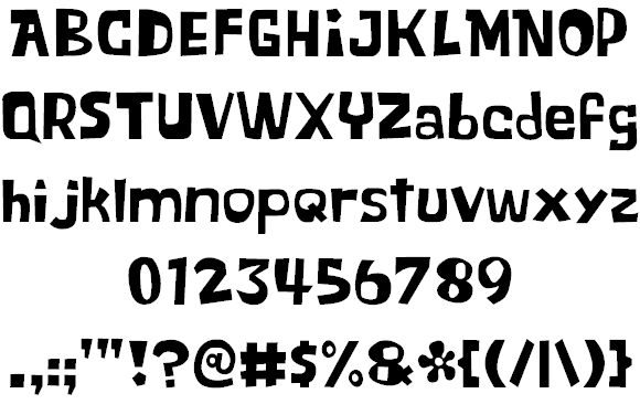 Blob Spongey Lowercase font插图1 Blob Spongey Lowercase font插图1