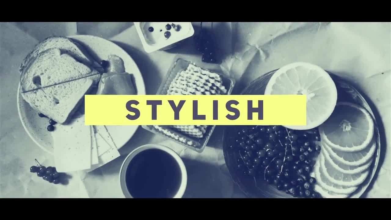 清新独特风格的产品促销素材库精选AE模板