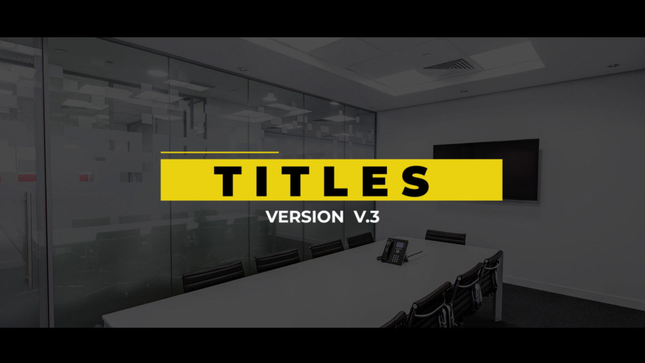 12组企业会议金色标题文字动画素材库精选AE模板