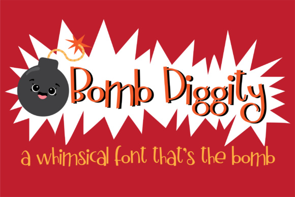 Bomb Diggity Font素材之家精选英文字体