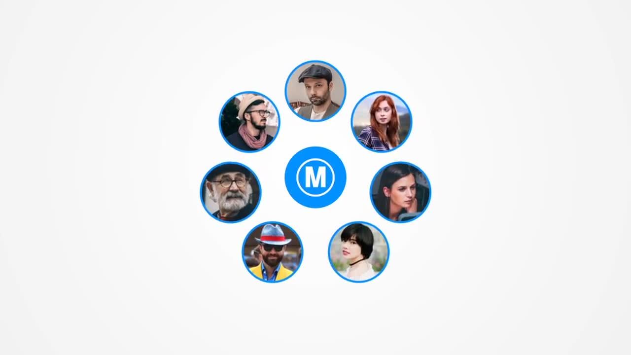 图像徽标开启器素材库精选AE模板