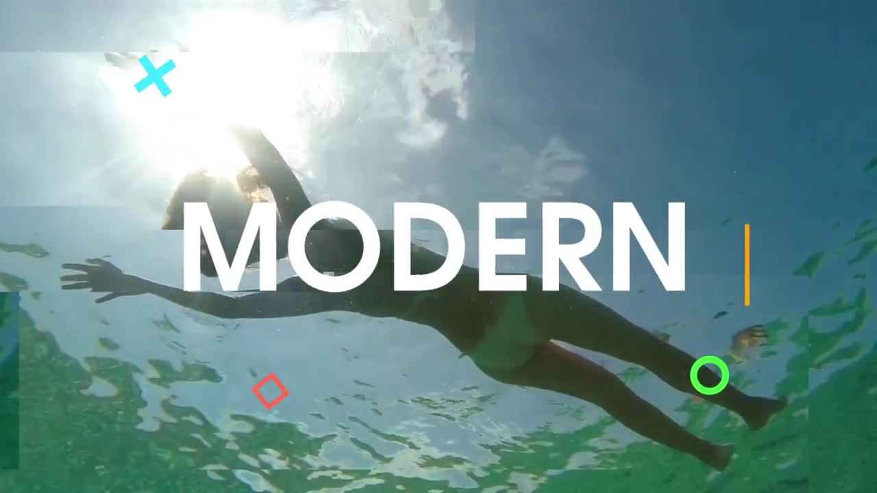 旅游宣传介绍动画素材库精选AE模板