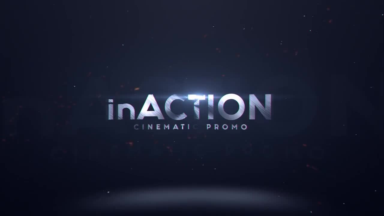 大气场景和酷炫金属文字效果片头动画素材库精选AE模板