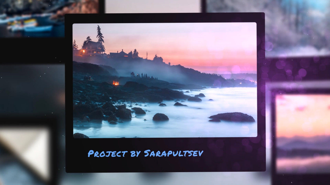 旅游照片视频切换转场特效动画素材库精选AE模板