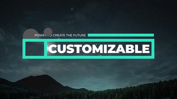 发光标题素材库精选AE模板