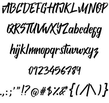 Attemptyon font插图5 Attemptyon font插图5