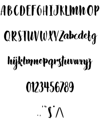 Slow Life font插图1 Slow Life font插图1