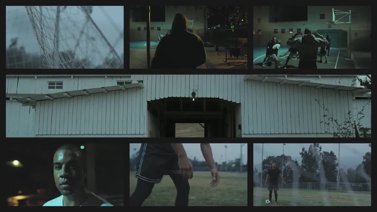 快速渲染多屏过渡促销Pr模板