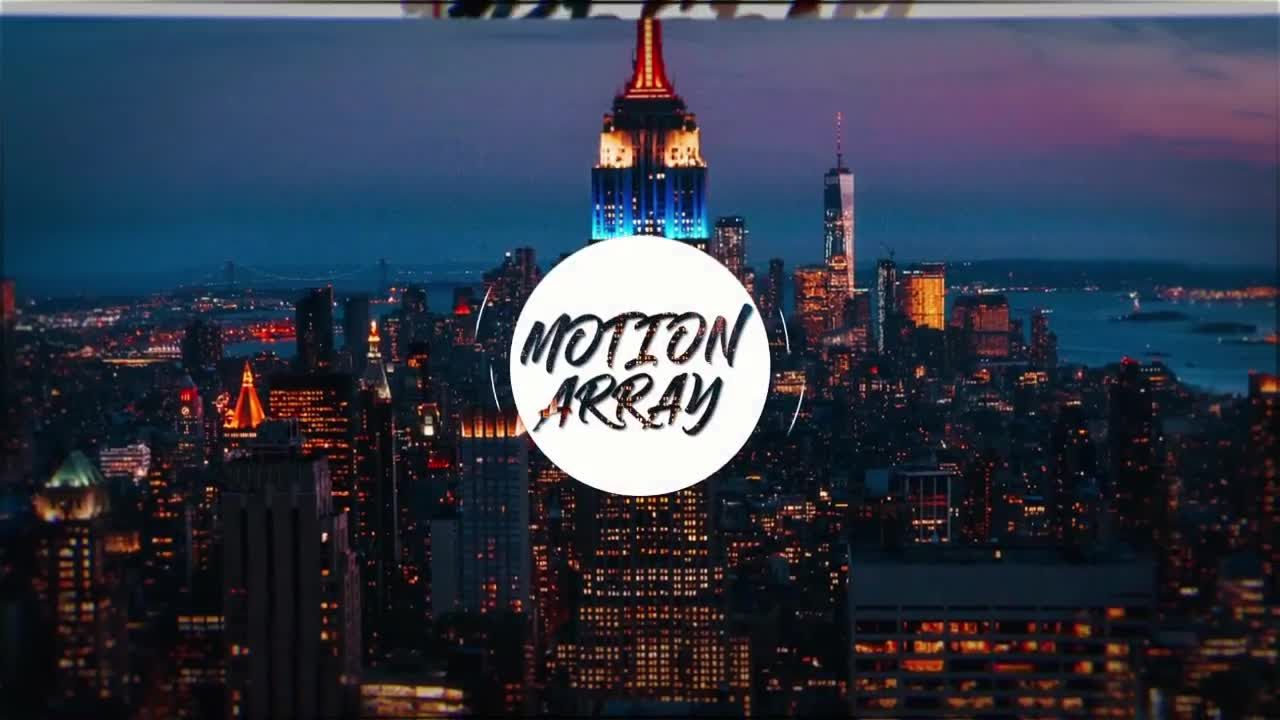 简洁的动态夏季幻灯片素材库精选AE模板