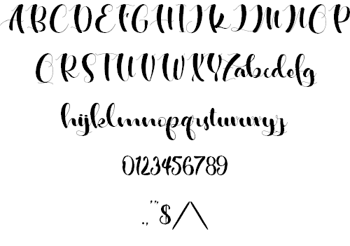 Hosabien font插图1