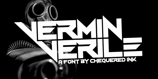 Vermin Verile font插图