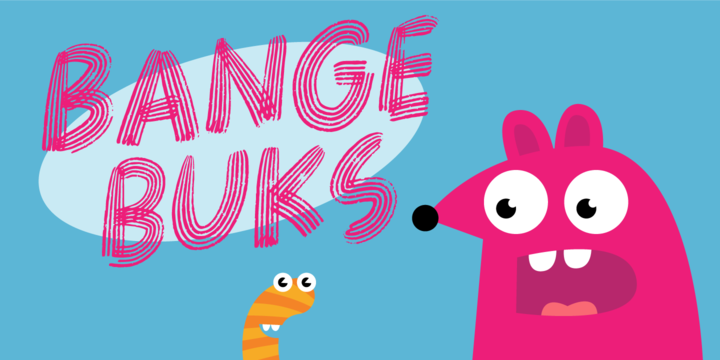 Bangebuks Font插图