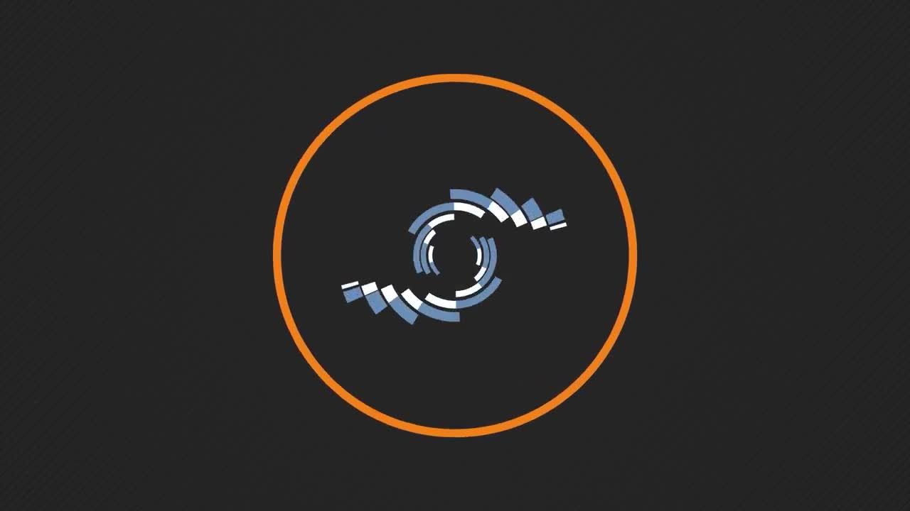 徽标弹出素材库精选AE模板