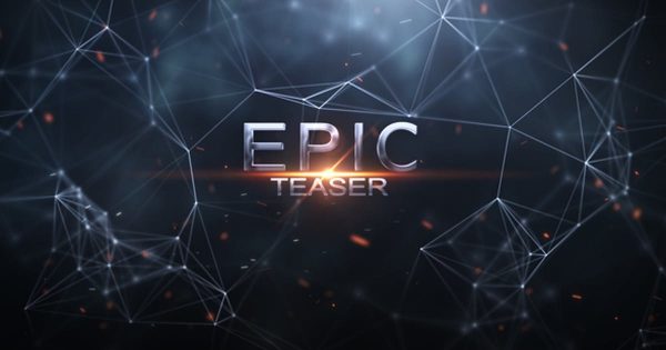 不规格图形动画开场视频素材库精选AE模板 Teaser