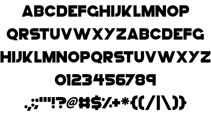 GoGo Hack font插图1