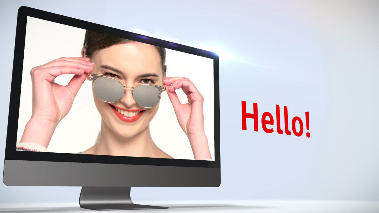 监视器屏幕上的4K展示柜素材库精选AE模板