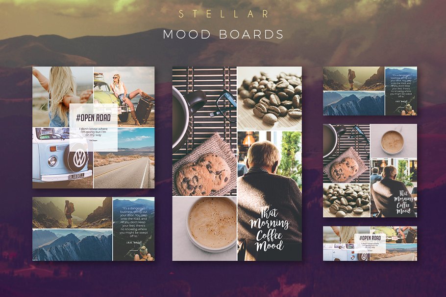 社交媒体超级Banner模板素材库精选合集 Stellar Social Media Banner Pack插图(7)