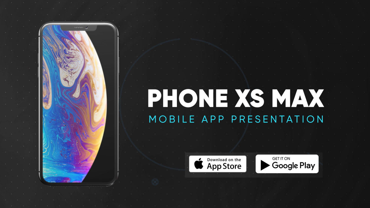 时尚设计新移动应用程序或公司网站产品展示素材库精选AE模板