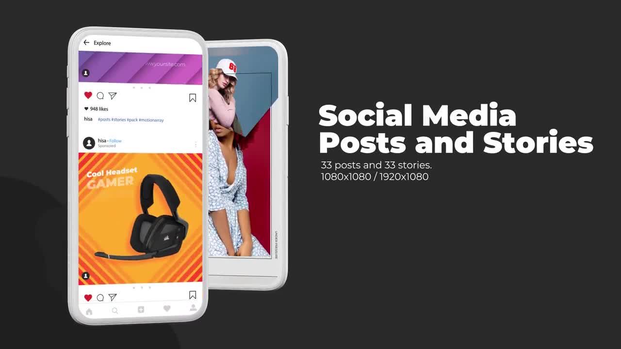 33个独特设计照片展示素材库精选AE模板