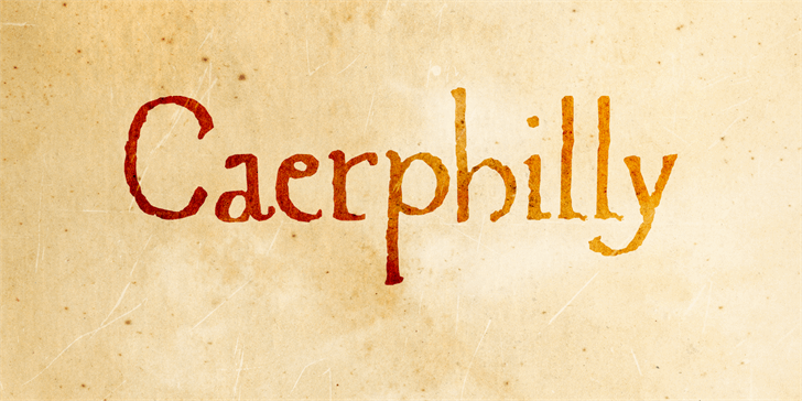 Caerphilly DEMO font插图 Caerphilly DEMO font插图