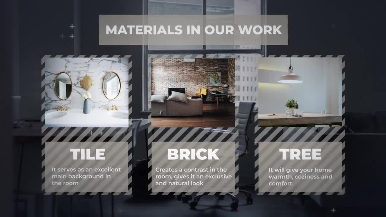 时尚设计的室内产品促销素材库精选AE模板