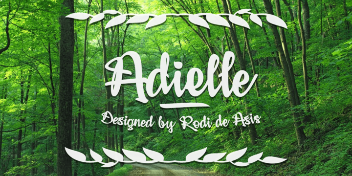 Adielle Font Family插图