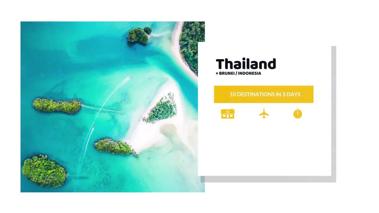 旅行社广告动画素材库精选AE模板