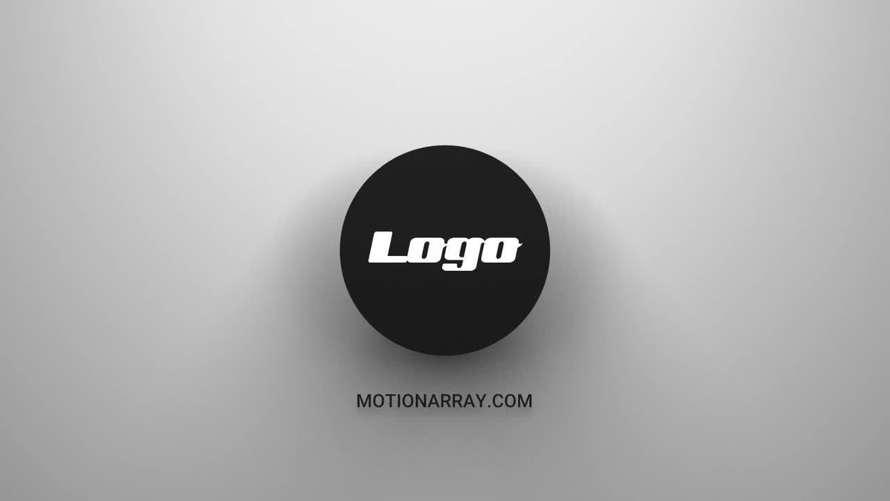 简单的风格化徽标素材库精选pr模板