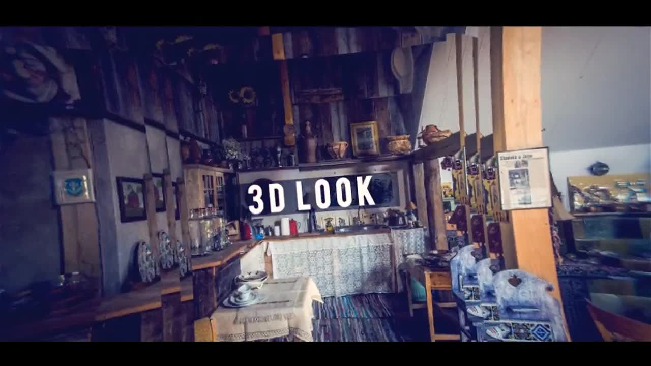 时尚的旅游照片展示转场过渡效果素材库精选AE模板