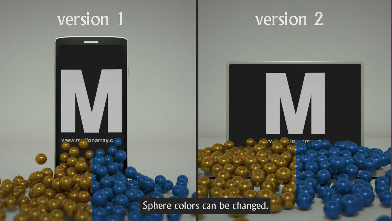 3D电话和计算机徽标素材库精选AE模板