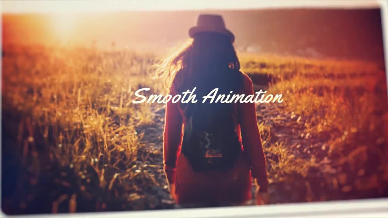 无缝动画旅行日记幻灯片素材库精选AE模板