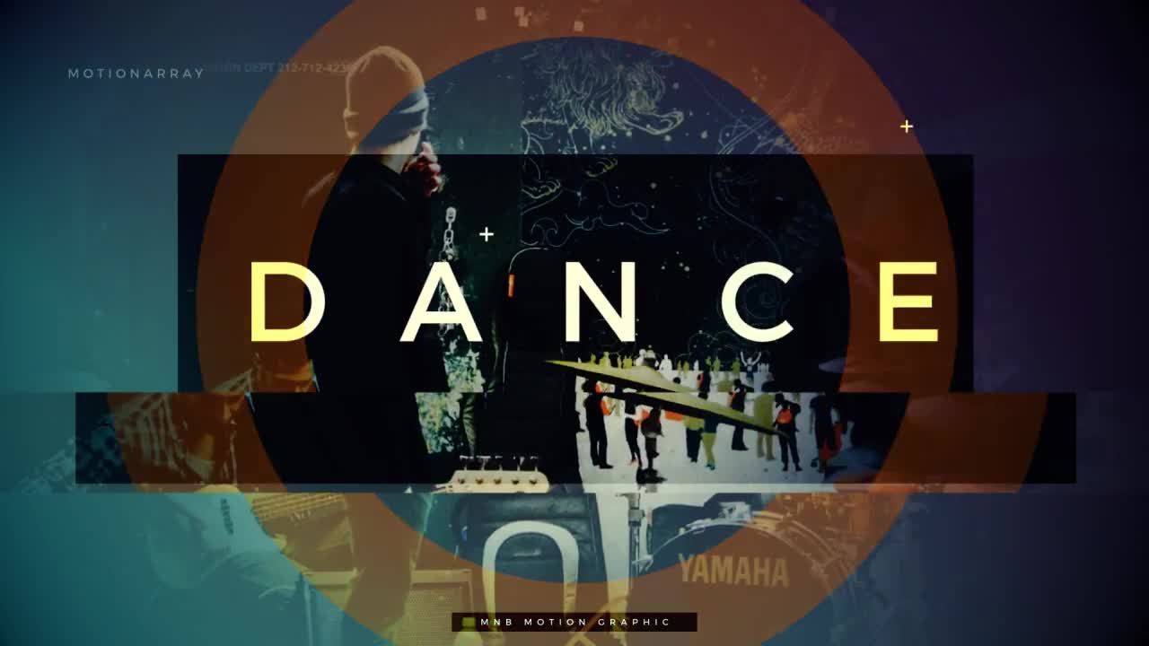 音乐事件开启器素材库精选AE模板