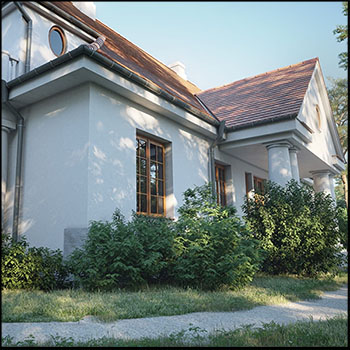 绿色园林植物和灌木丛素材之家精选3D模型