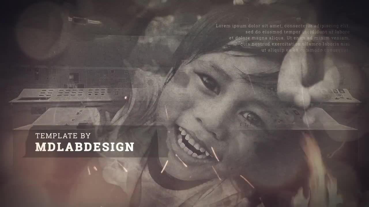 灾难主题开场动画素材库精选AE模板